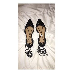 Black flats